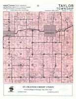 Taylor Township, Farley, Epworth, Dubuque County 1950c